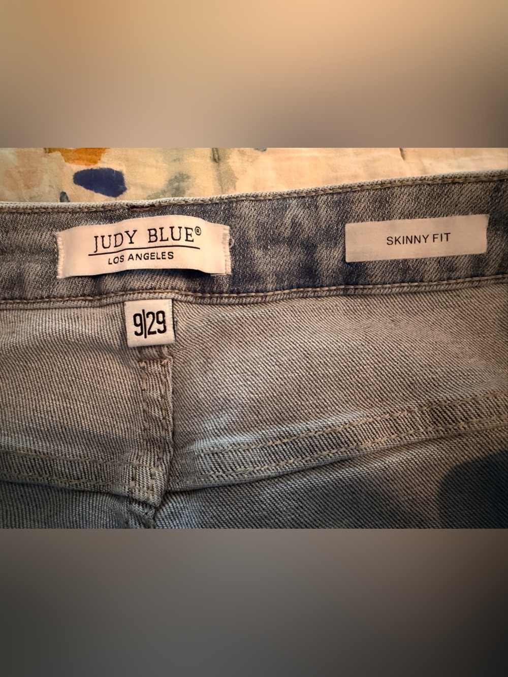 JUDY BLUE 9/29 High-Rise Tummy Control Top Ripped Skinny Jeans - Picture 4 of 11
